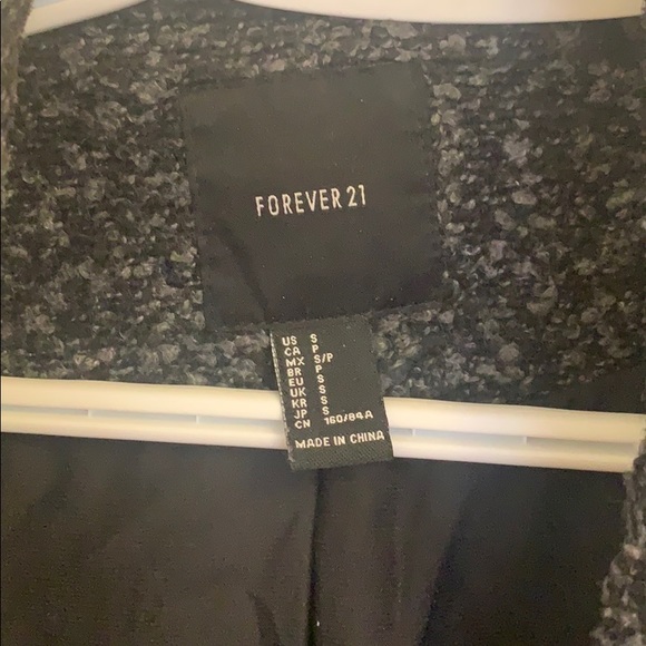Forever 21 pea coat - Picture 2 of 3